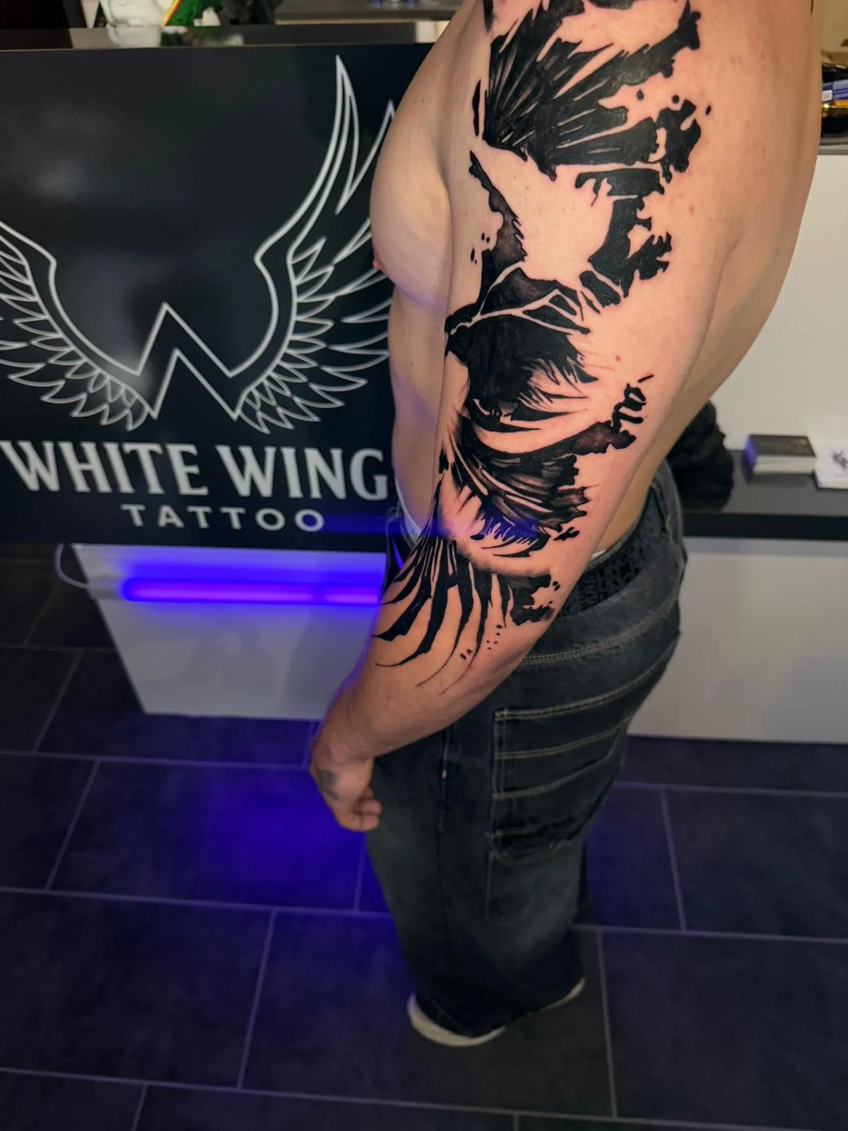 Blackwork · Phoenix Sleeve